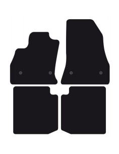 Tappeti tappetini auto su misura moquette Fiat 500L dal 2017