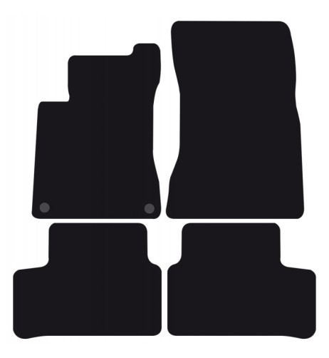 Tappeti tappetini auto su misura moquette Mercedes Classe A dal 2018