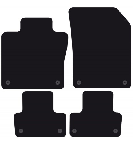 Tappeti tappetini auto su misura moquette Volvo XC60 dal 2017