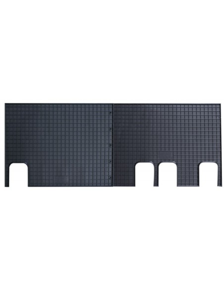 Tappeti tappetini auto su misura in gomma Citroen Jumpy dal 2016 II fila