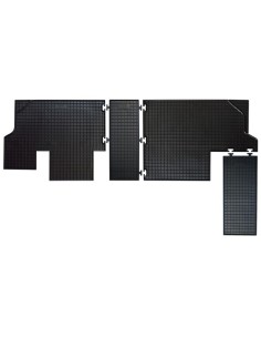 Tappeti tappetini auto su misura in gomma Fiat Scudo 2007 2016 III fila