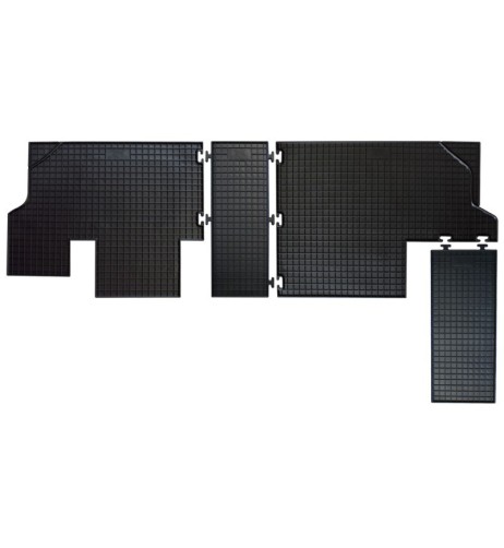 Tappeti tappetini auto su misura in gomma Fiat Scudo 2007-2016 III fila