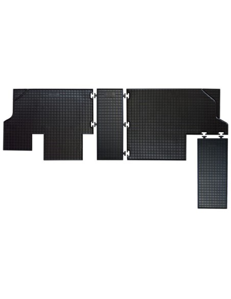 Tappeti tappetini auto su misura in gomma Fiat Scudo 2007-2016 III fila