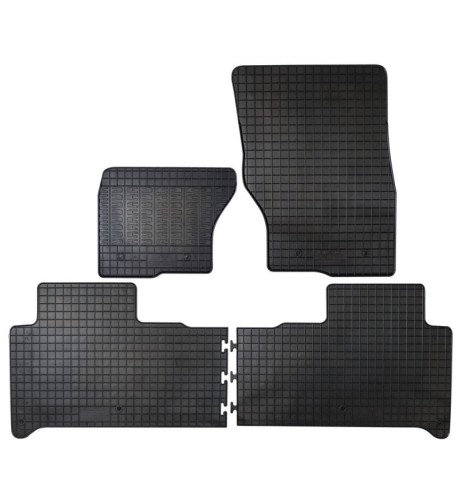Tappeti tappetini auto su misura in gomma Land Rover Discovery dal 2017
