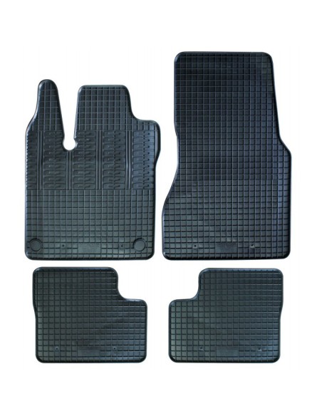 Tappeti tappetini auto su misura in gomma Smart Forfour dal 2014