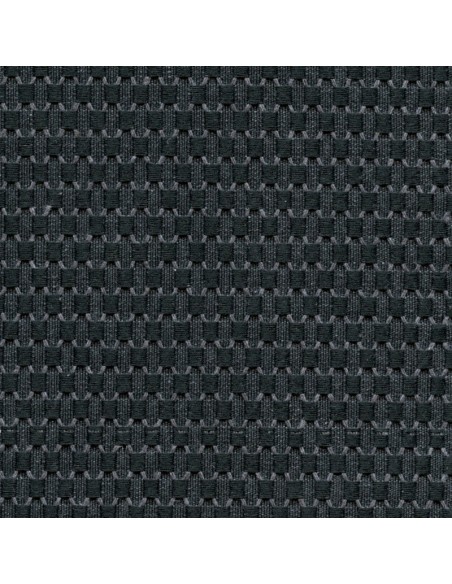 Coprisedile singolo schienale con sostegni interni traspiranti antracite