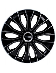 Set 4 copricerchi borchie universali WRC Disegno 5 bicolore 16 