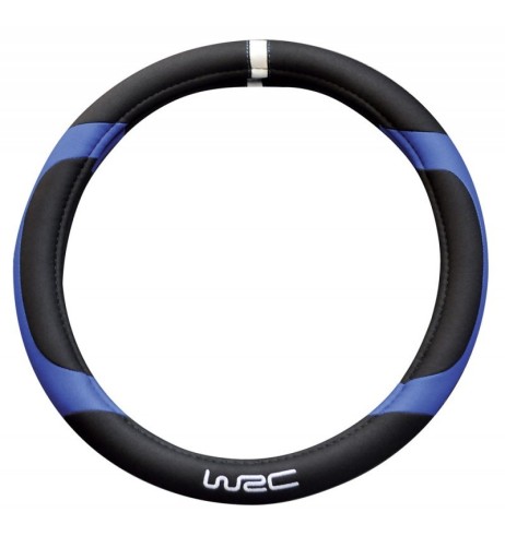 Coprivolante auto 35 38cm universale WRC Blu Race