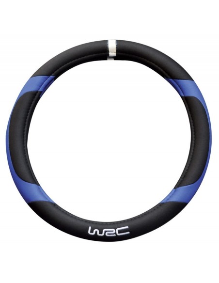 Coprivolante auto 35 38cm universale WRC Blu Race