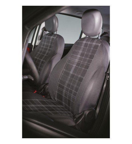 Set coprisedili in tessuto scozia su misura FIAT Panda dal 2012 4 posti