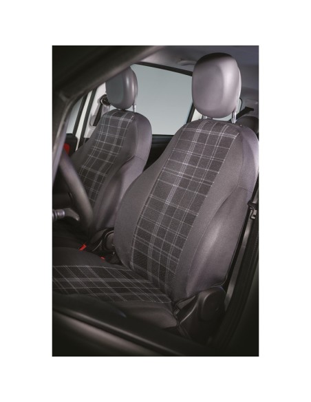 Set coprisedili in tessuto scozia su misura FIAT Panda dal 2012 5 posti