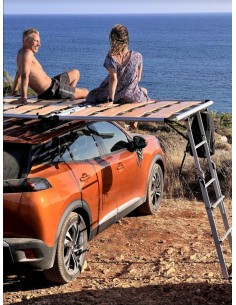 CampUp piattaforma con scaletta per tenda da tetto