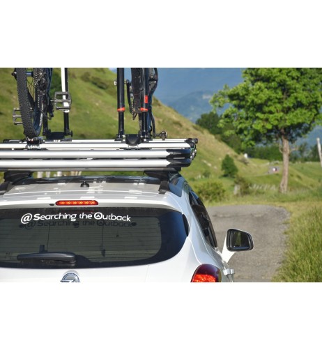 CampUp piattaforma con scaletta per tenda da tetto