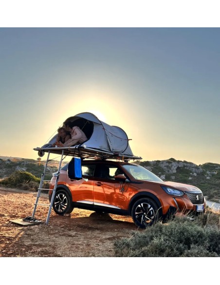 CampUp piattaforma con scaletta per tenda da tetto
