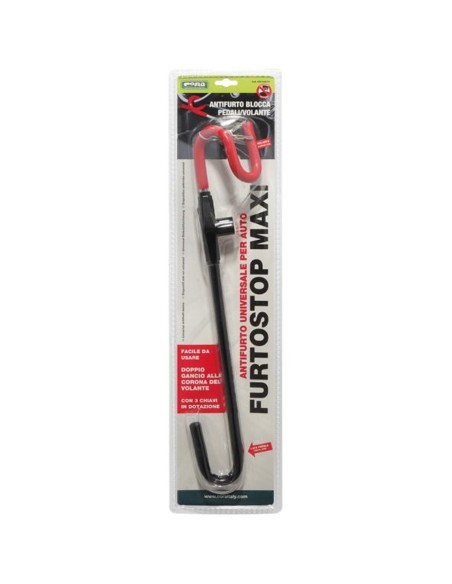 Antifurto bloccapedali e volante auto universale Furtostop Maxi