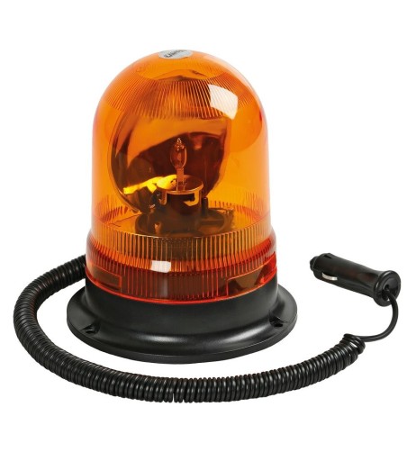  Lampada emergenza con luce rotante alogena 24V RH 5