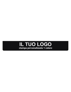 15pz Paraspruzzi PVC Camion 240x35cm nero stampa personalizzata 1 colore