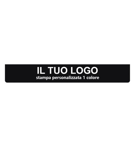15pz Paraspruzzi PVC Camion 240x35cm nero stampa personalizzata 1 colore