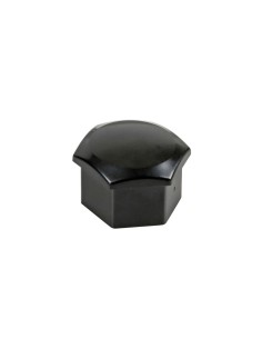 20 copribulloni in ABS nero diametro 19mm 2