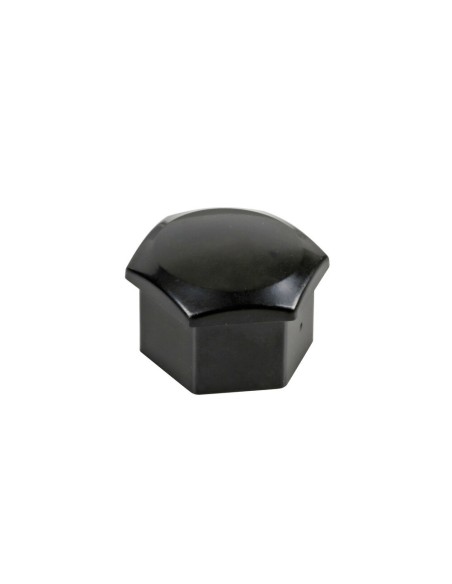 20 copribulloni in ABS nero diametro 19mm