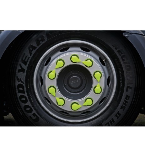 20 pz indicatori di serraggio per dado ruota con cappuccio 33mm