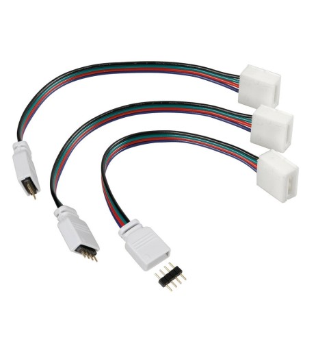 3pz connettori centralina per strisce a Led RGB