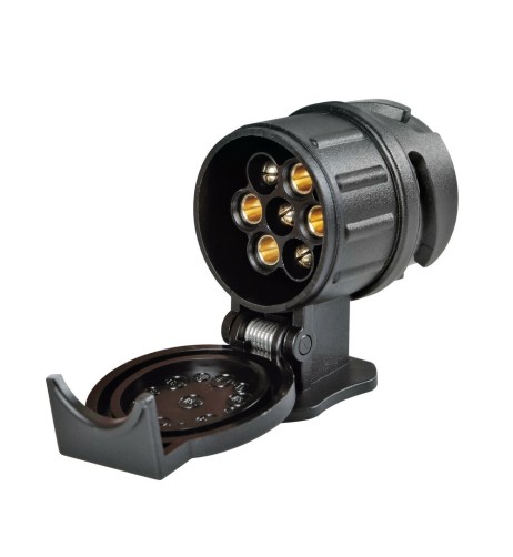 Adattatore 13 poli maschio 7 poli femmina