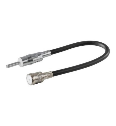 Adattatore antenna ISO femmina DIN maschio 19 cm