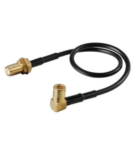 Adattatore antenna SMB 90 gradi femmina Sma femmina 19 cm