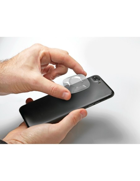 Adattatore universale base adesiva trasparente per supporti linea Opti