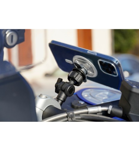 Adattatore universale base adesiva trasparente per supporti linea Opti