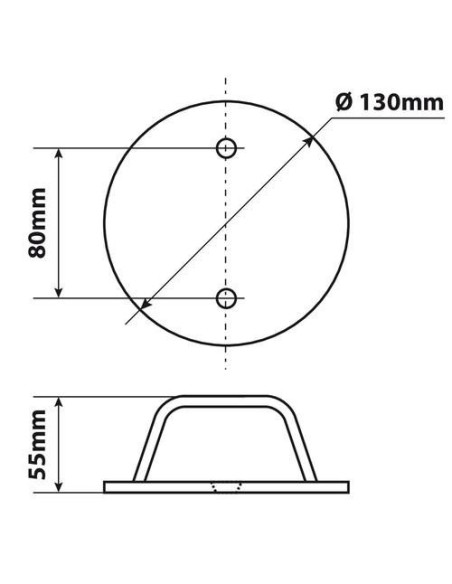 Ancoraggio per moto da installare a pavimento Shield 2