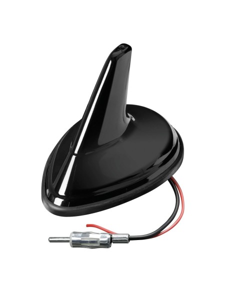 Antenna auto amplificata Aero Fin 3 AM FM Universale verniciabile