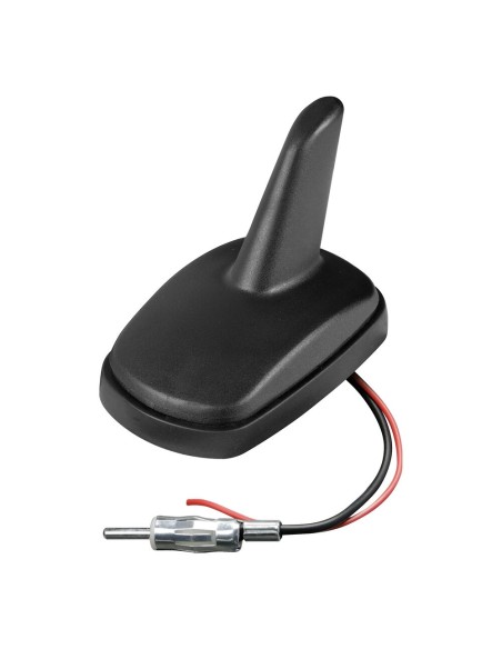 Antenna auto amplificata Aero Fin 4 AM FM Universale verniciabile