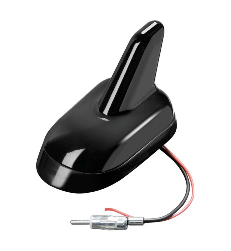 Antenna auto amplificata Aero Fin 5 AM FM Universale verniciabile