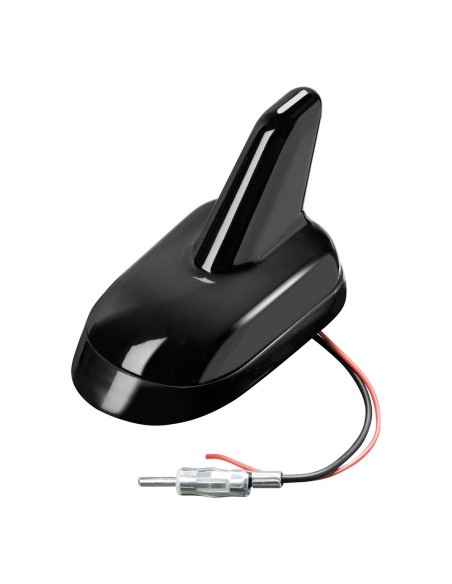 Antenna auto amplificata Aero Fin 5 AM FM Universale verniciabile