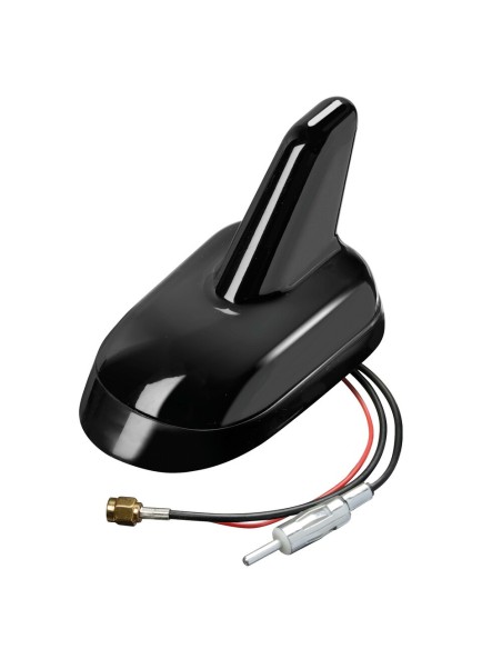 Antenna auto amplificata Aero Fin 5 AM FM GPS Universale verniciabile