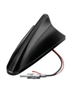 Antenna auto amplificata Aero Fin 6 AM FM Universale verniciabile
