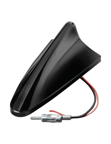 Antenna auto amplificata Aero Fin 6 AM FM Universale verniciabile
