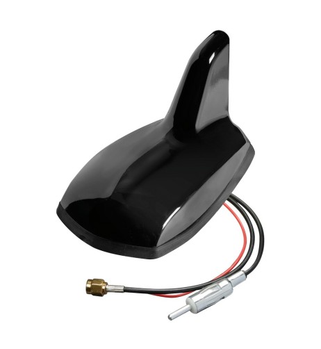 Antenna auto amplificata Aero Fin 7 AM FM GPS Universale verniciabile