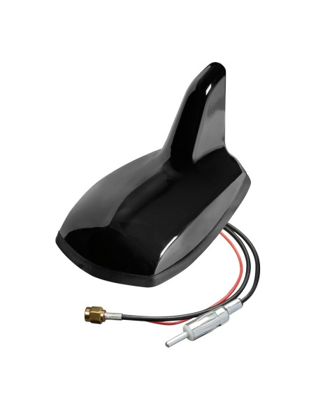 Antenna auto amplificata Aero Fin 7 AM FM GPS Universale verniciabile