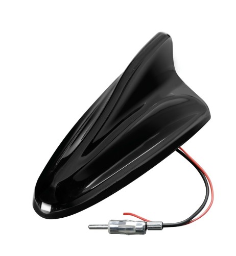 Antenna auto amplificata Aero Fin 8 AM FM Universale verniciabile
