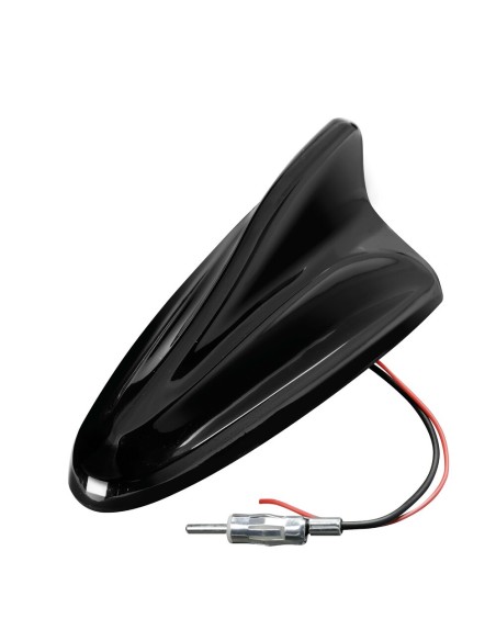 Antenna auto amplificata Aero Fin 8 AM FM Universale verniciabile