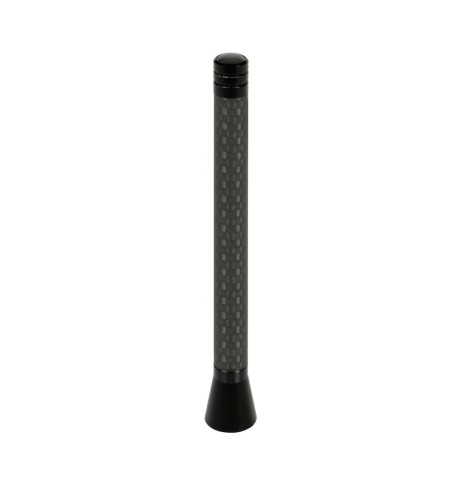 Antenna da tetto auto sportiva 11cm CARBON LOOK