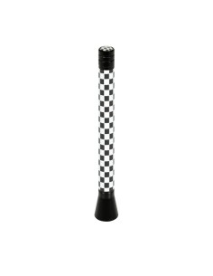 Antenna da tetto auto sportiva 11cm SCACCHIERA