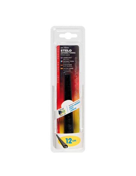 Antenna stelo ovale AM FM Fiat Lancia Alfa 12cm diametro 5mm