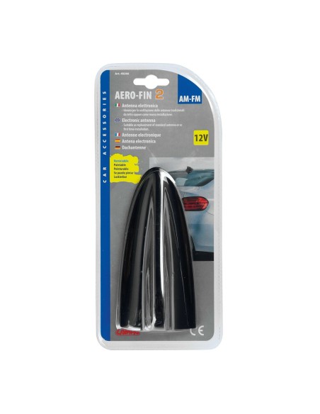 Antenna universale auto a pinna 5cm verniciabile