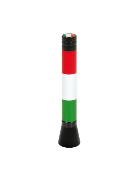 Antenna universale auto Flag Italia 8 cm