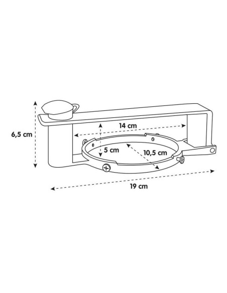 Antifurto camion carburante per bocchettoni con tappo 80mm