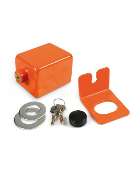 Antifurto meccanico in acciaio per ruota di scorta